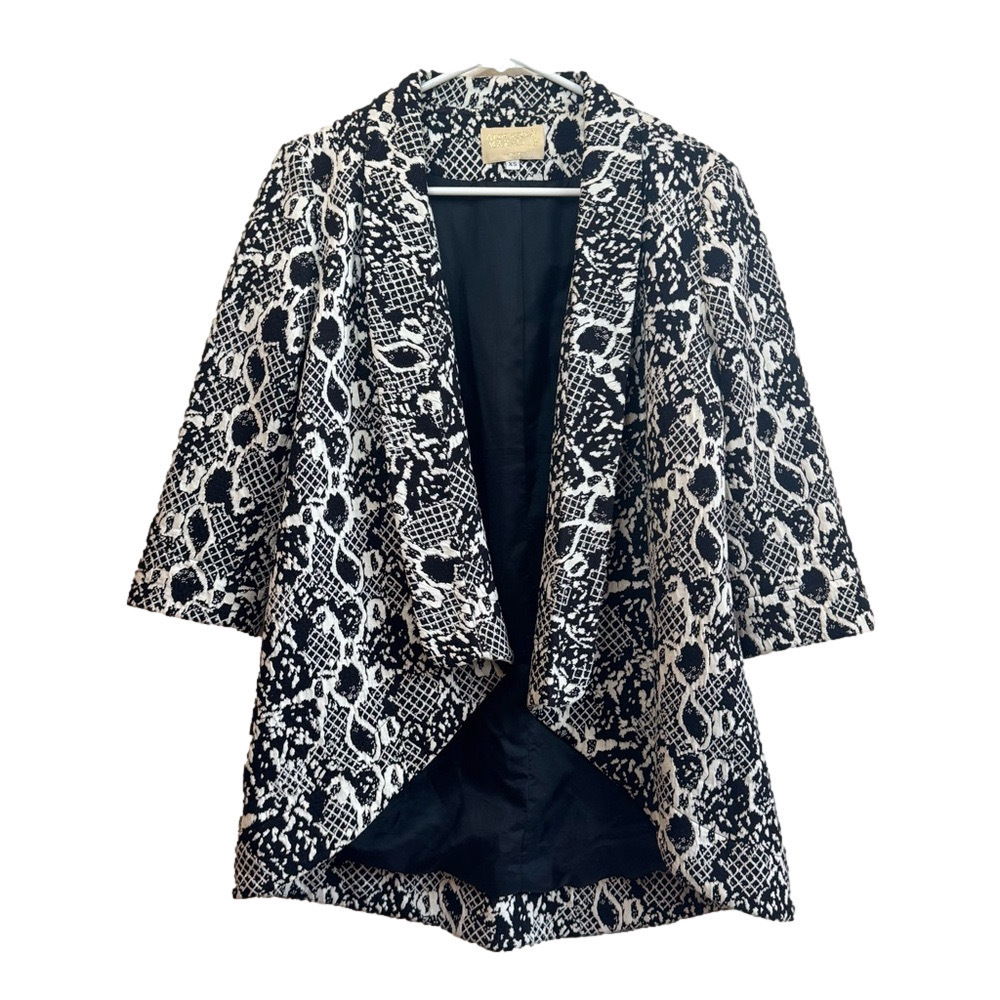 ALBERTO MAKALI Open Front Blazer
